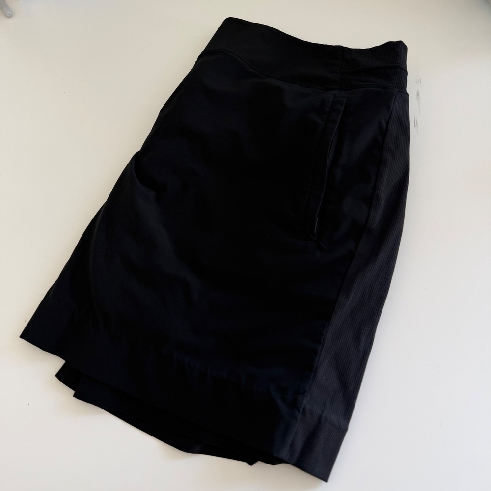 Athleta Trekkie North Skort Black Hiking Travel Activewear 657678 Size 16